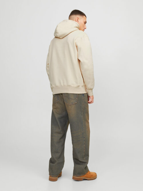Jack&Jones Beige gedrukte hoodie - Afbeelding 3
