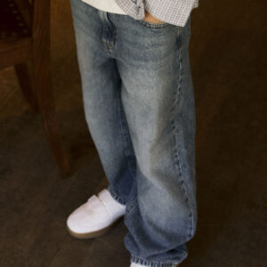 Name it Straight jeans Ryan Vintage Light Blue Denim - Afbeelding 2