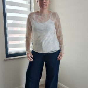 Nina kanten top crème - Afbeelding 3
