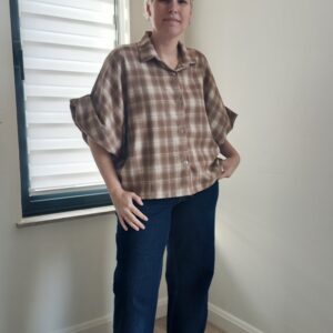 Julie blouse beige - Afbeelding 2