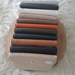 Leren portemonnee Camel - Afbeelding 7