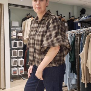 Julie blouse bruin - Afbeelding 3