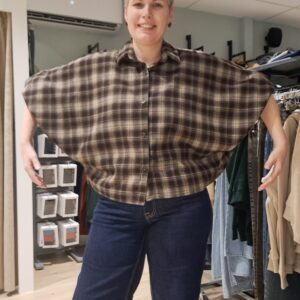 Julie blouse bruin - Afbeelding 5