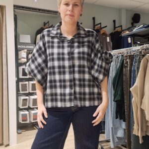 Julie blouse Zwart