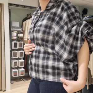Julie blouse Zwart - Afbeelding 3